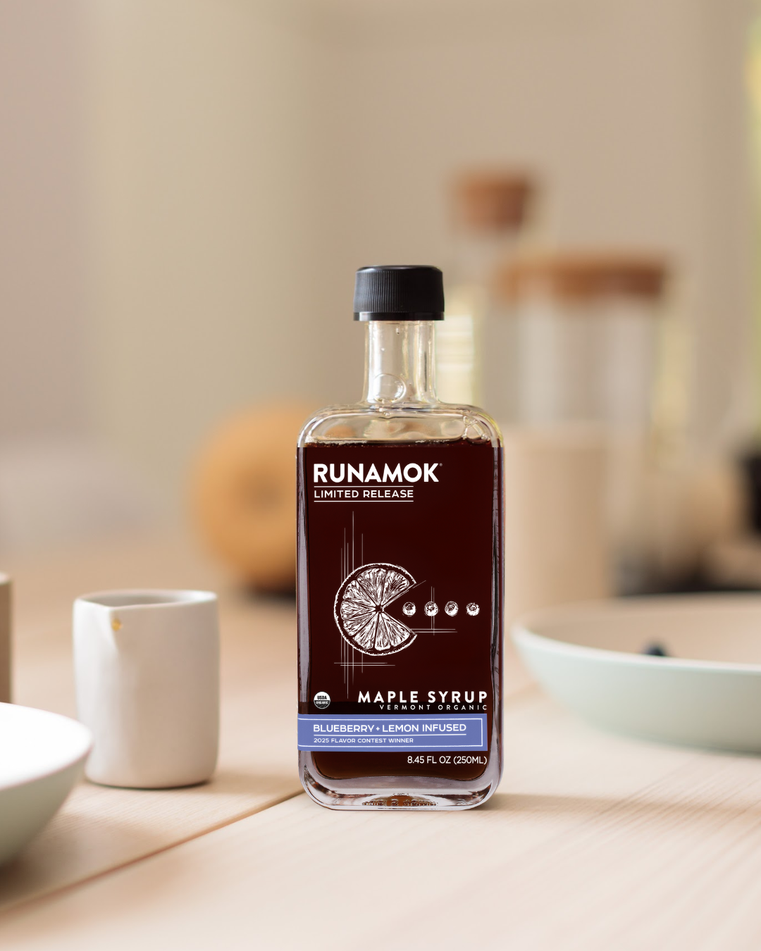 Runamok - *LIMITED Blueberry + Lemon Infused Organic Maple Syrup 250ml
