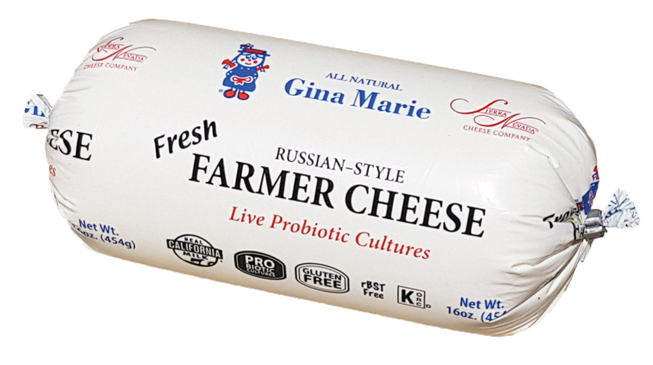 Sierra Nevada Cheese Company - Gina Marie Farmer Cheese 10/1lb chubs