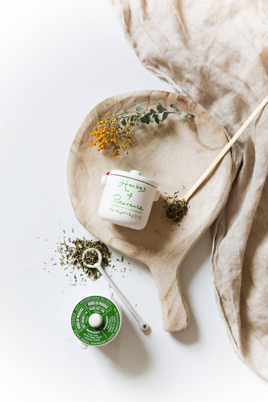 Aux Anysetiers du Roy Herbs de Provence in Ceramic Jar 1oz