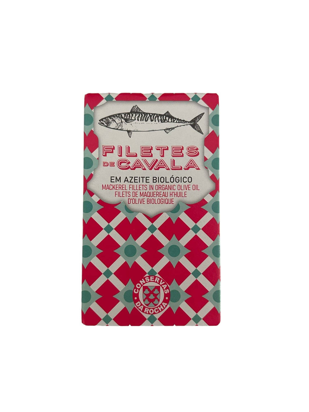 Tin Can Fish ( BELA, Cantara, Mar, Porthos, Varina ) - Da Rocha Mackerel Fillets in Organic Olive Oil - 6 Pack