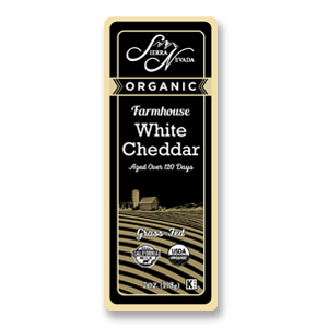 Sierra Nevada Cheese Company - Organic, Farmhouse White Cheddar Brick 12/7oz