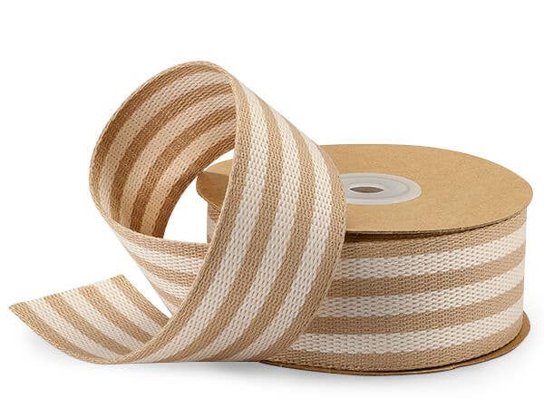 Nashville Wraps - Burlap Stripe Gift Packaging Ribbon