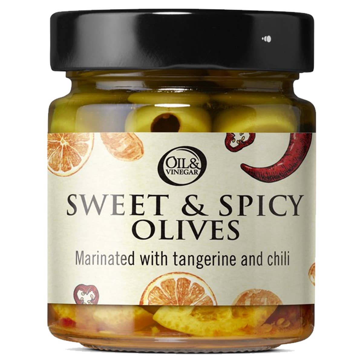 Sweet & Spicy Olives 200g