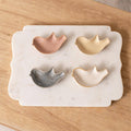 Audrey's Home & Gift - Mini Reactive Glaze Bird Trinket Tray