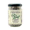 Italian Capers in Sicilian Sea Salt (3.17 oz jar)