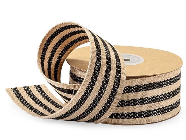 Nashville Wraps - Burlap Stripe Gift Packaging Ribbon