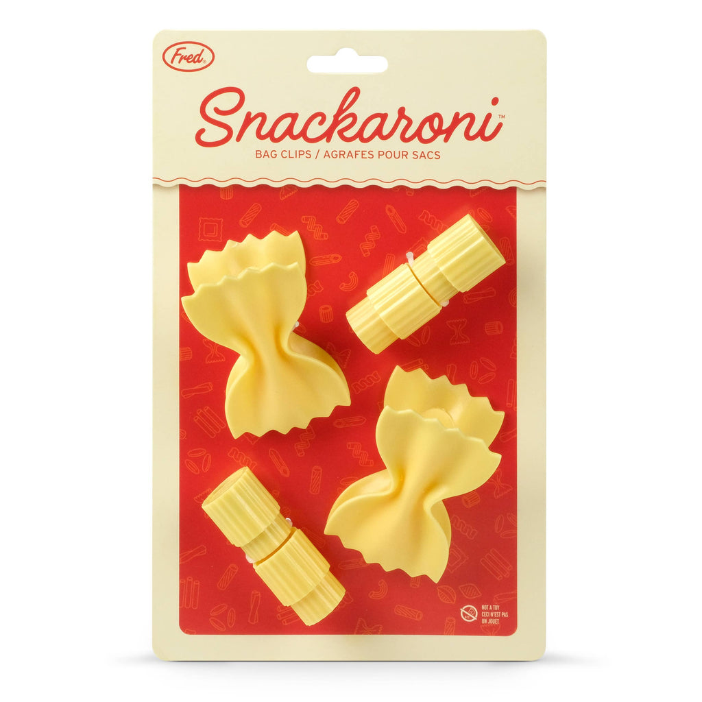 SNACKARONI Pasta Bag Clips - Set of 4