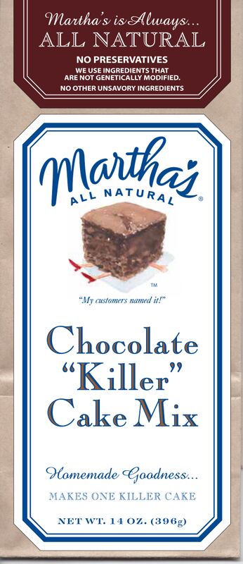 Chocolate 'Killer' Cake Mix