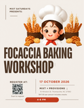 MIXT Saturdays - Focaccia Class