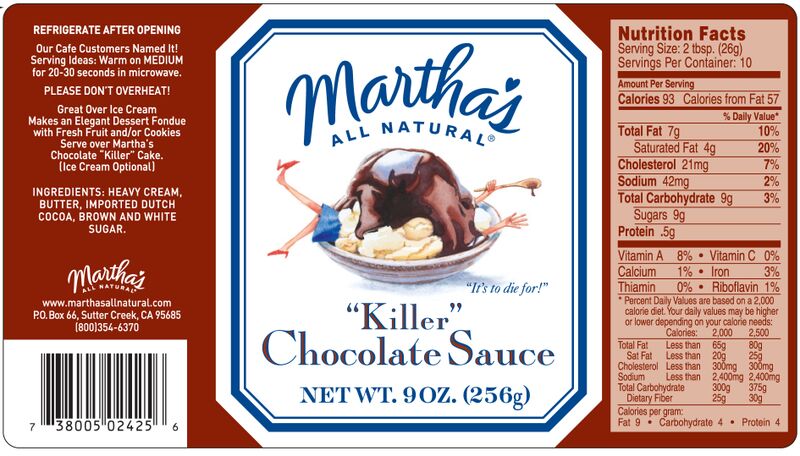 'Killer' Chocolate Sauce