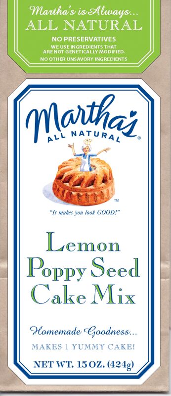 Lemon Poppy Seed Cake Mix
