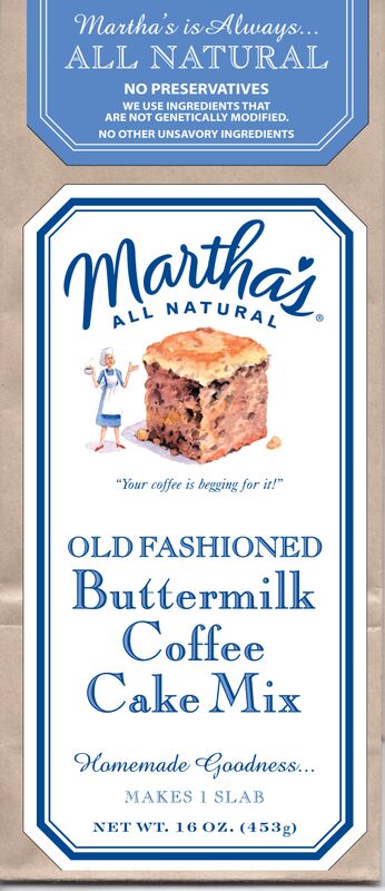 Old Fashioned Buttermilk Coffee Cake Mix