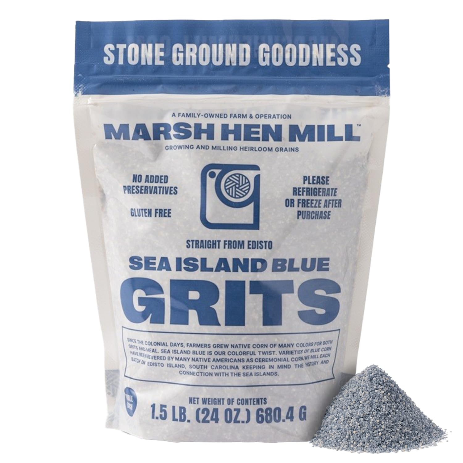 Sea Island Blue Grits