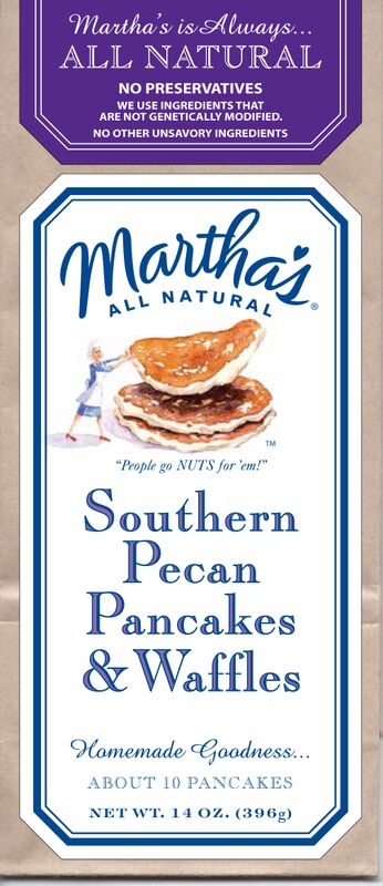 Southern Pecan Pancakes & Waffle Mix