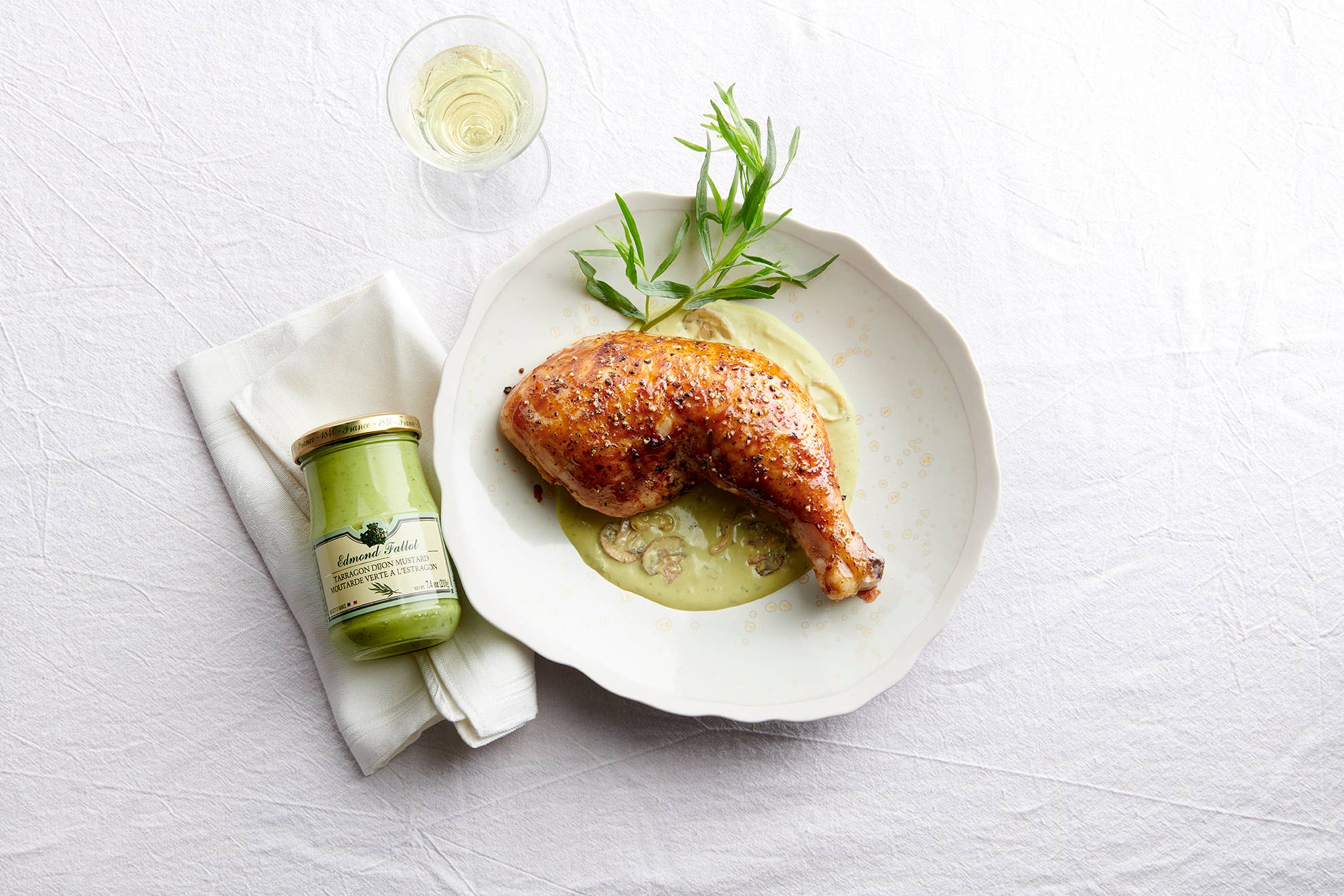 Edmond Fallot Green Tarragon Mustard 7oz