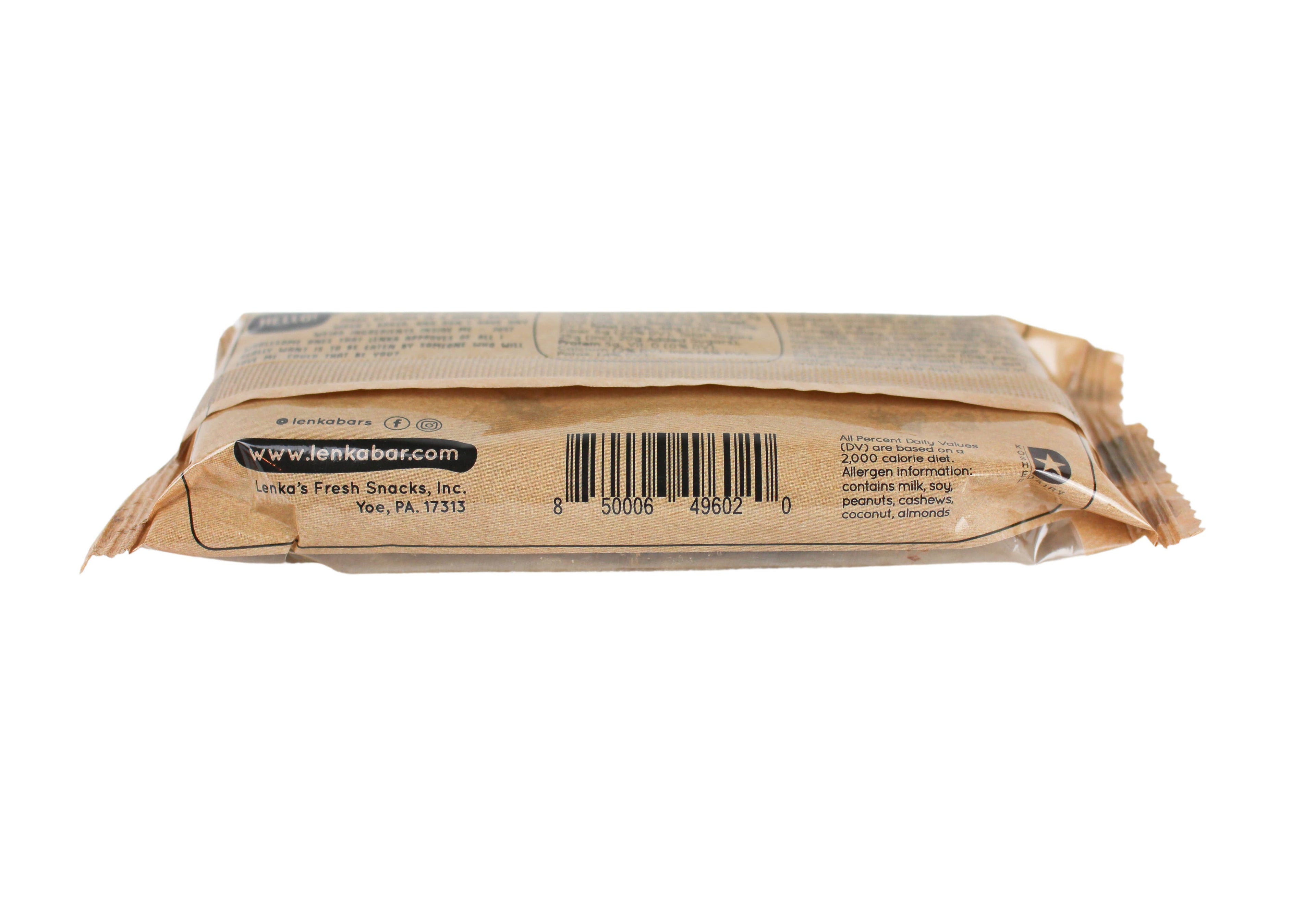 Lenka Craft Granola Bars - Nuts and Berries Granola Bar - High Fiber, Gluten-Free