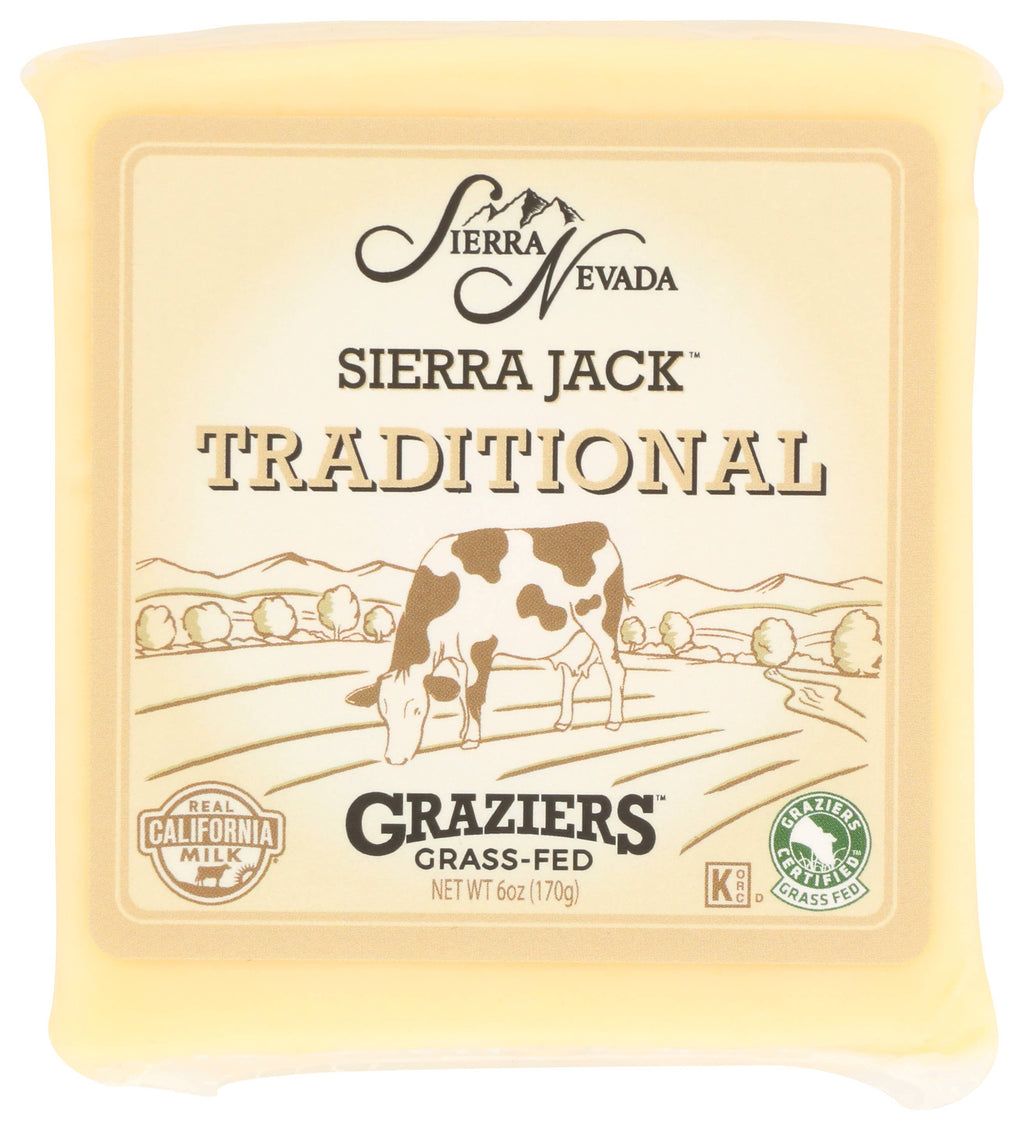Sierra Nevada Cheese Company - Sierra Jack Traditional Square 12/6oz