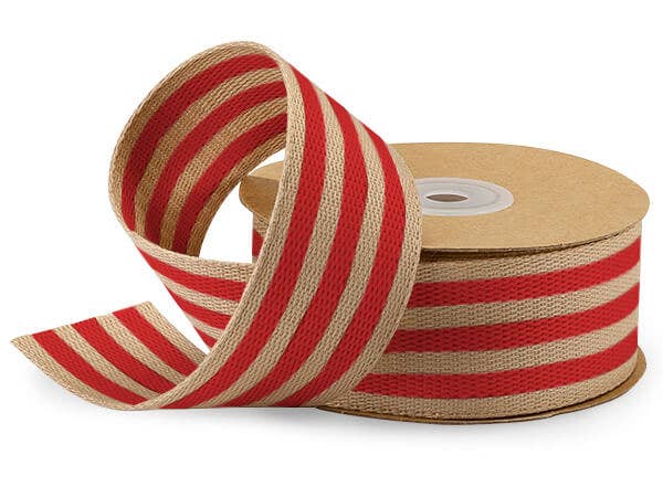 Nashville Wraps - Burlap Stripe Gift Packaging Ribbon