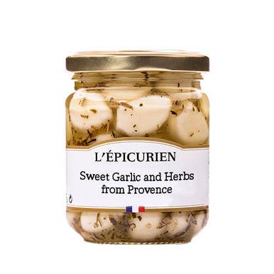 L'Epicurien Sweet Garlic with Herbs de Provence (7.4 oz jar)