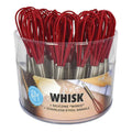 R&M International - Silicone Wire Whisk Stainless Steel Handle 5.75" Bucket /24
