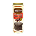 Mandy's Dark Chocolate Cookies Thins (4.6 oz cannister)