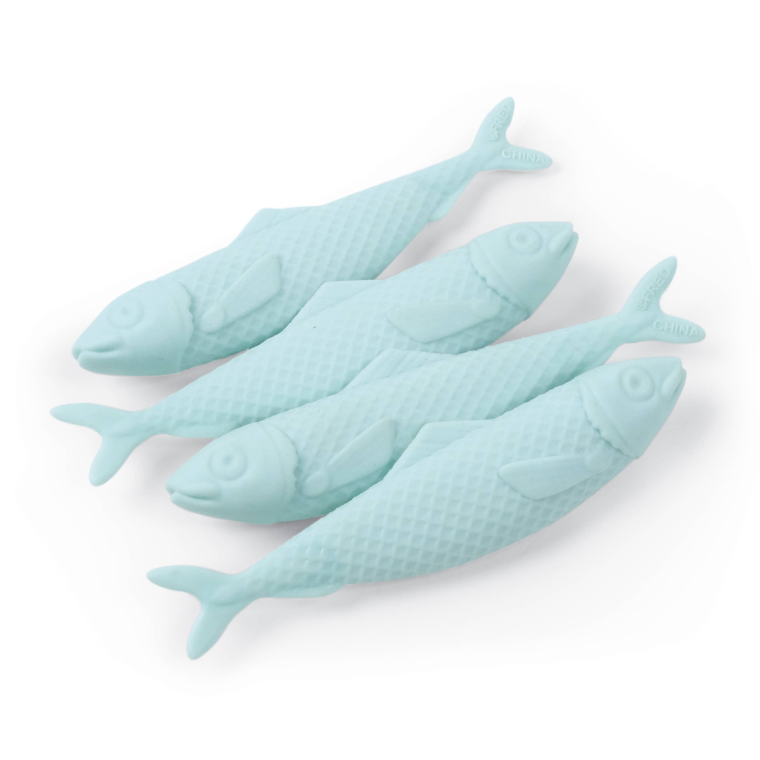 Fred & Friends - Sardine Erasers - Tin of 4