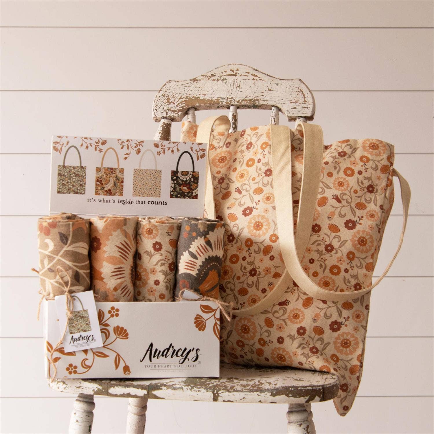 Handcrafted Cotton Tote Bag - 16"