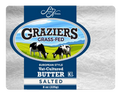 Sierra Nevada Cheese Company - Graziers Vat Cultured Euro-Style Salted Butter 12/8oz