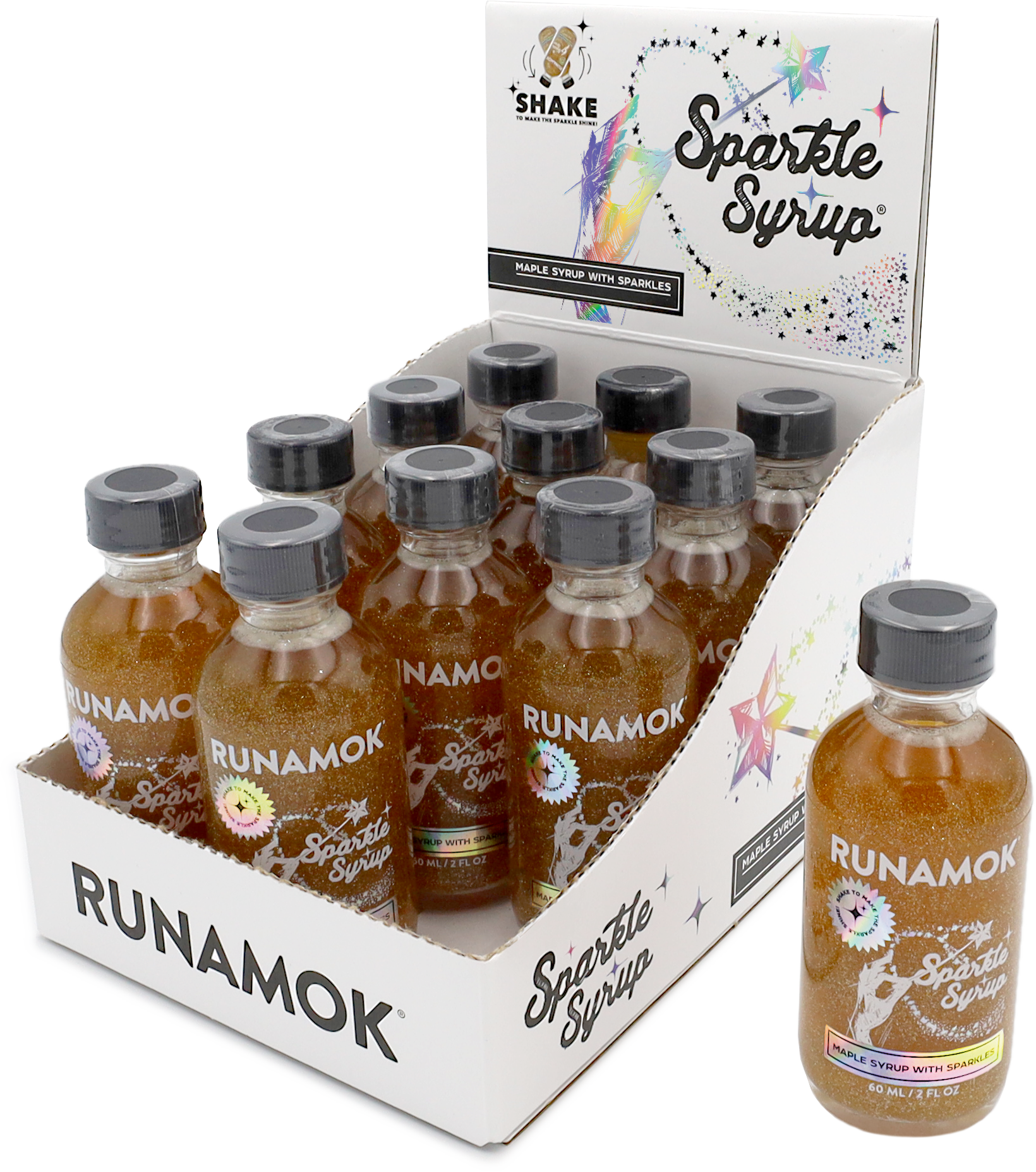 Mini Sparkle Syrup 60ml w/ 12pk POS Display