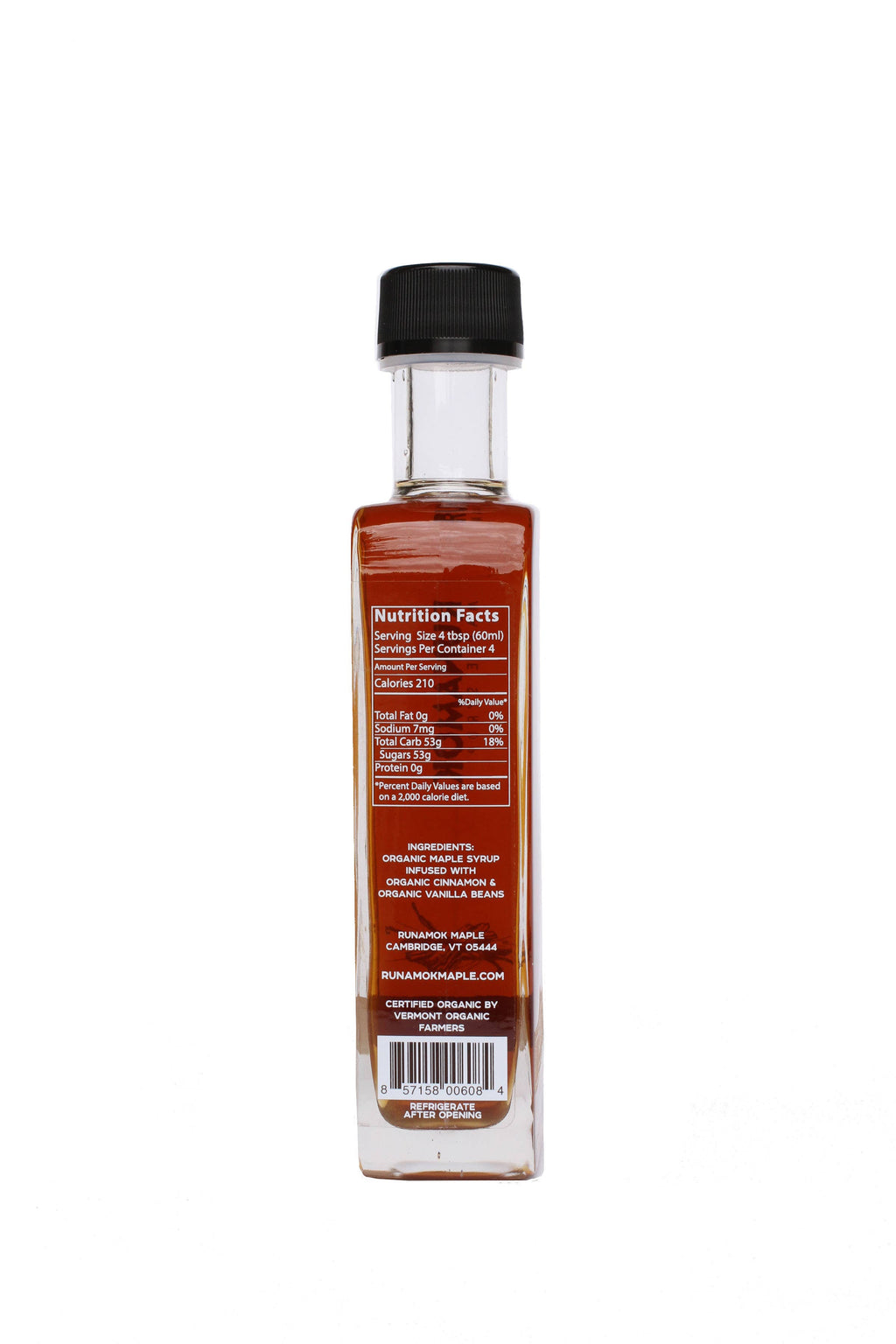 Runamok - Cinnamon + Vanilla Infused Maple Syrup 250ml