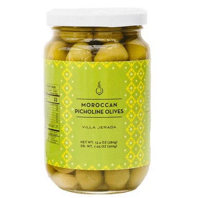 Villa Jerada Picholine Olives 12oz